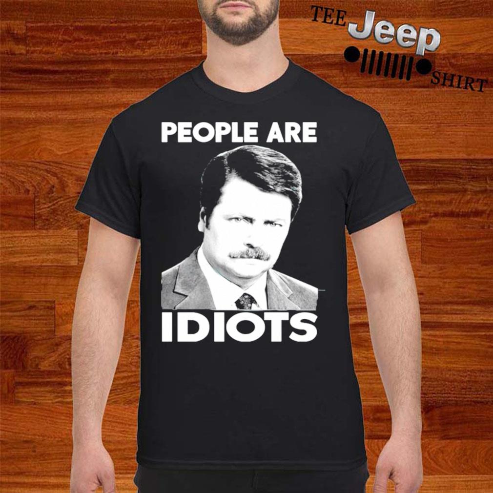 ron swanson shirt button up