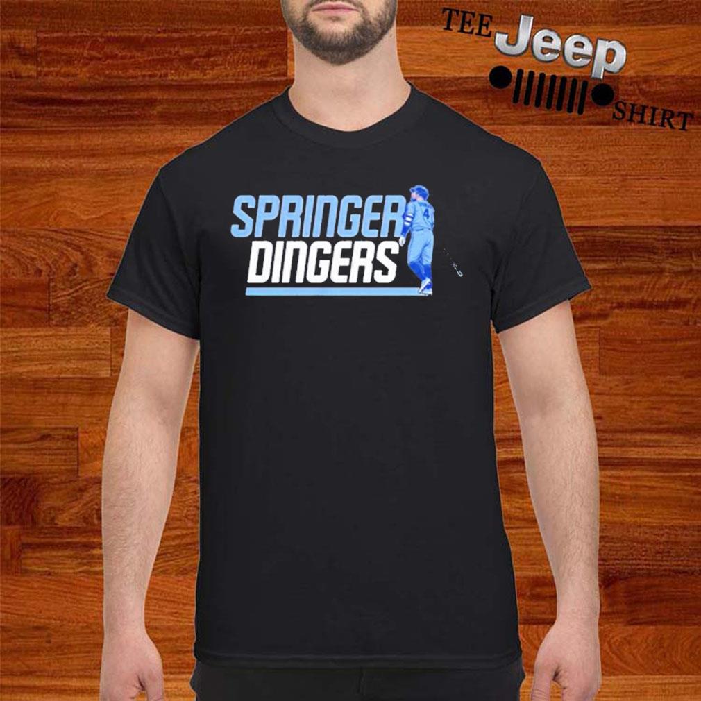 Official i want a George Springer Dinger shirt, hoodie, sweater, long  sleeve and tank top