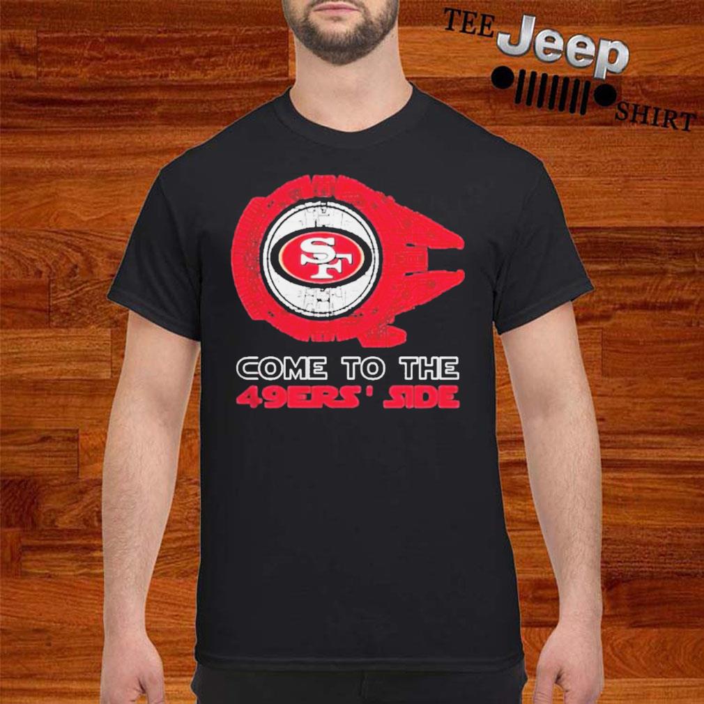 Star Wars Millennium Falcon and San Francisco 49ers Shirt, 49ers