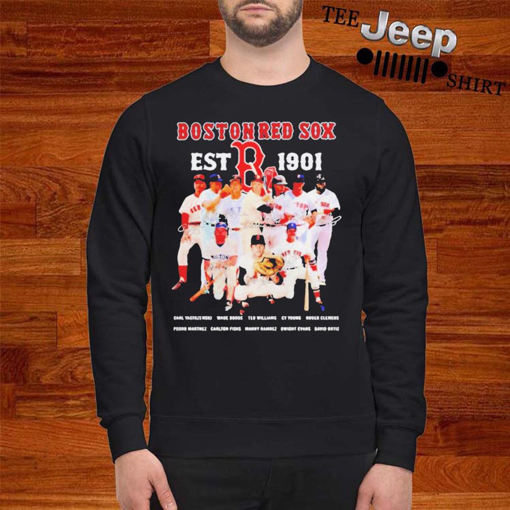 Official Boston red sox est 1901 T-shirt, hoodie, tank top