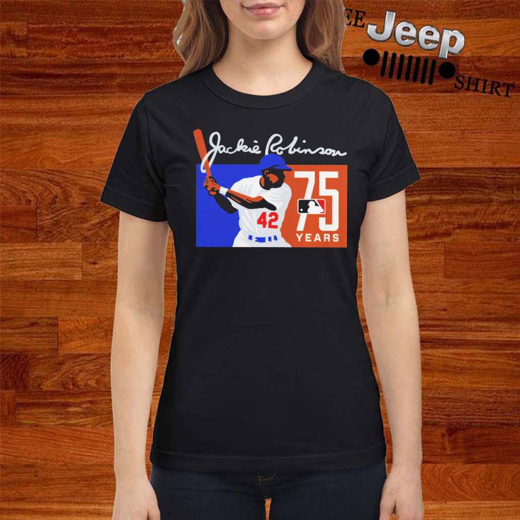 Jackie Robinson 42 Jackie Robinson 75th Anniversary Unisex T-Shirt