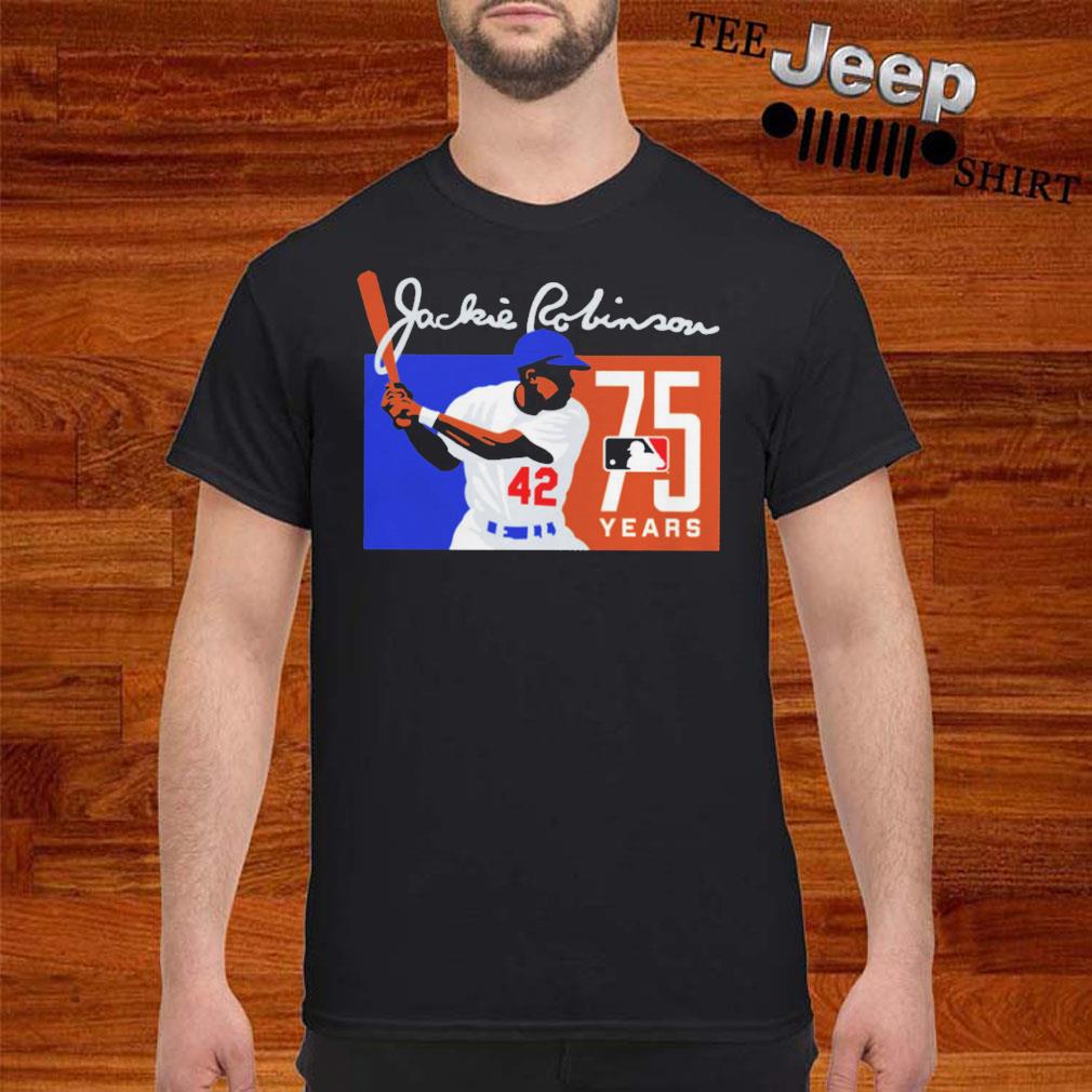 Jackie Robinson 42 Jackie Robinson 75th Anniversary Unisex T-Shirt