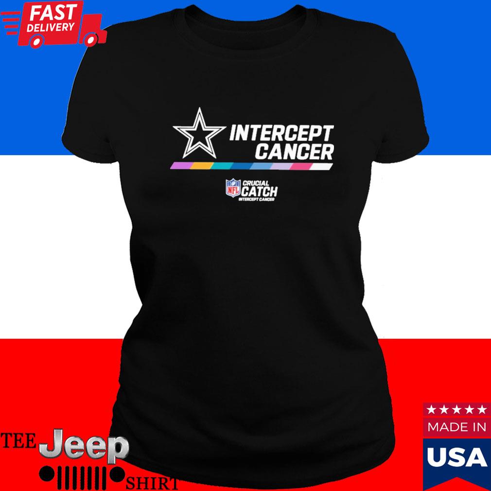 Dallas Cowboys Intercept Cancer 2022 Shirt, hoodie, sweater, long sleeve  and tank top