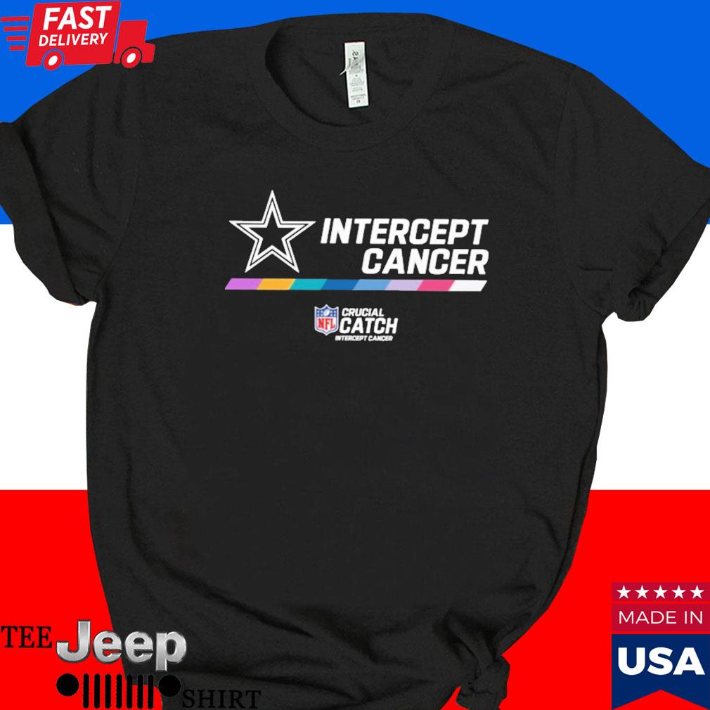 Dallas Cowboy NFL crucial catch intercept cancer 2022 shirt, hoodie,  sweater, long sleeve and tank top