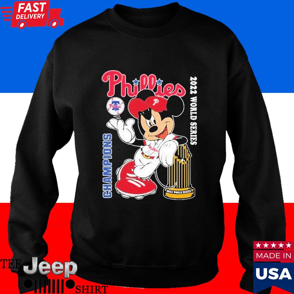 Mickey Mouse Philadelphia Phillies 2022 World Series Champions Shirt