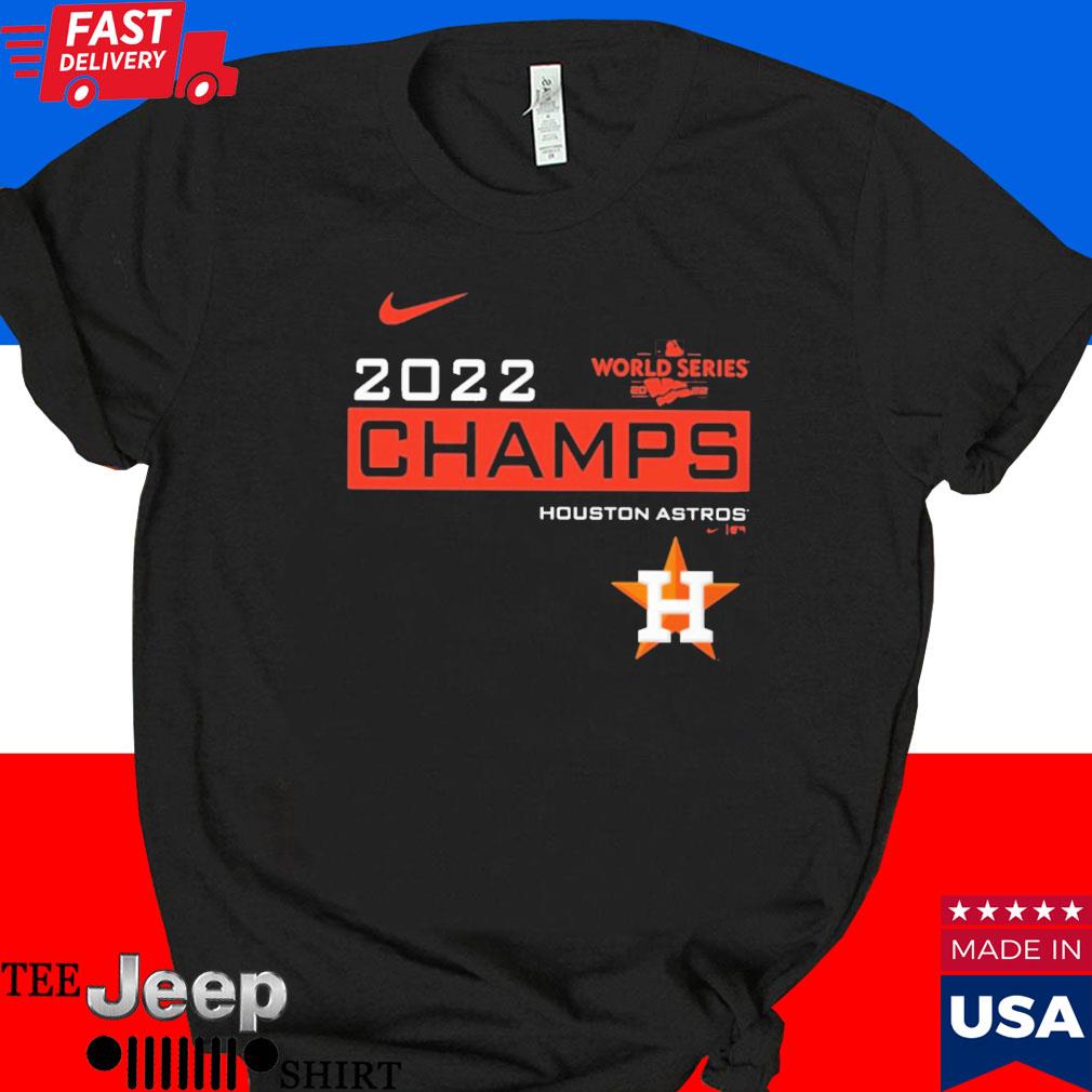 Mlbshop 2022 World Series Champs Houston Astros T-Shirt - TeeHex