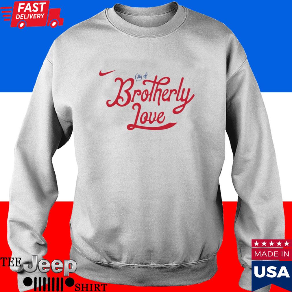 Philadelphia 76ers the city of brotherly love logo 2022 T-shirt, hoodie,  sweater, longsleeve and V-neck T-shirt