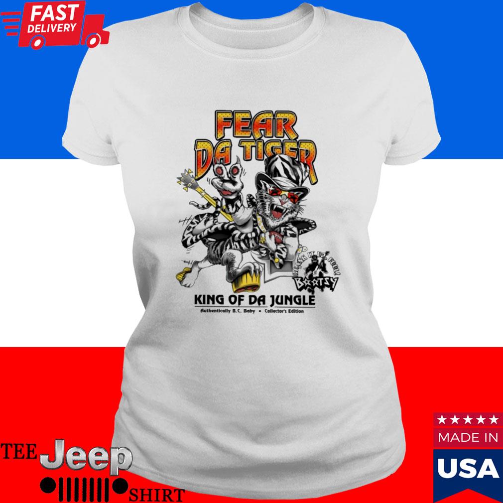 Bootsy Collins Fear Da Tiger King Of Da Jungle T Shirt - Tiotee