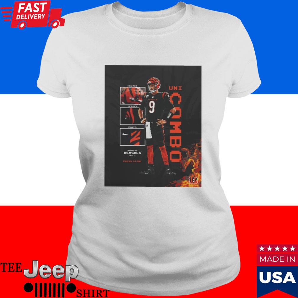 Men's Black Cincinnati Bengals Irving T-Shirt, hoodie, sweater, long sleeve  and tank top