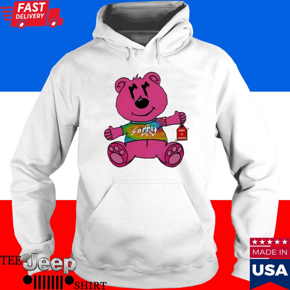 Joe Burrow Sorry In Advance Shirts Sorry Pink Bear - Teebreat