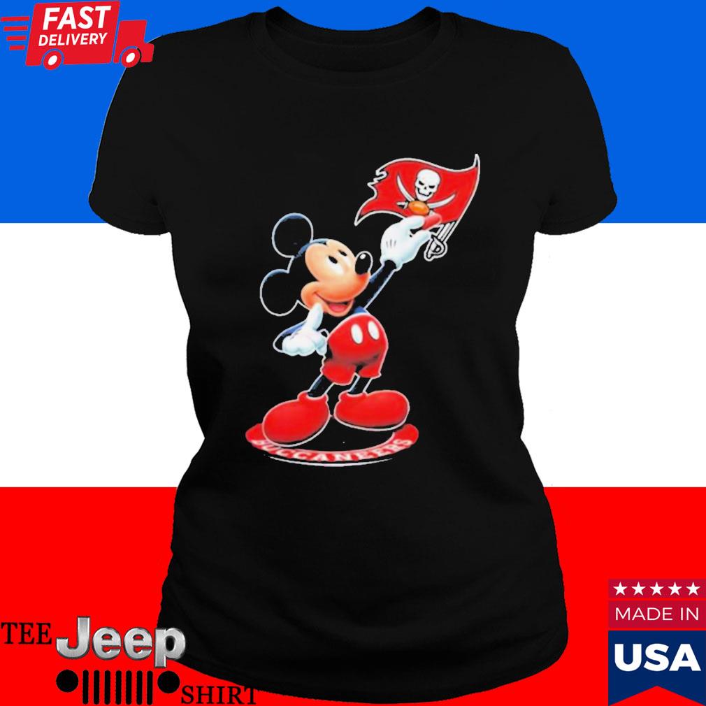 Mickey Mouse NFL tampa bay buccaneers logo 2023 shirt - Freedomdesign