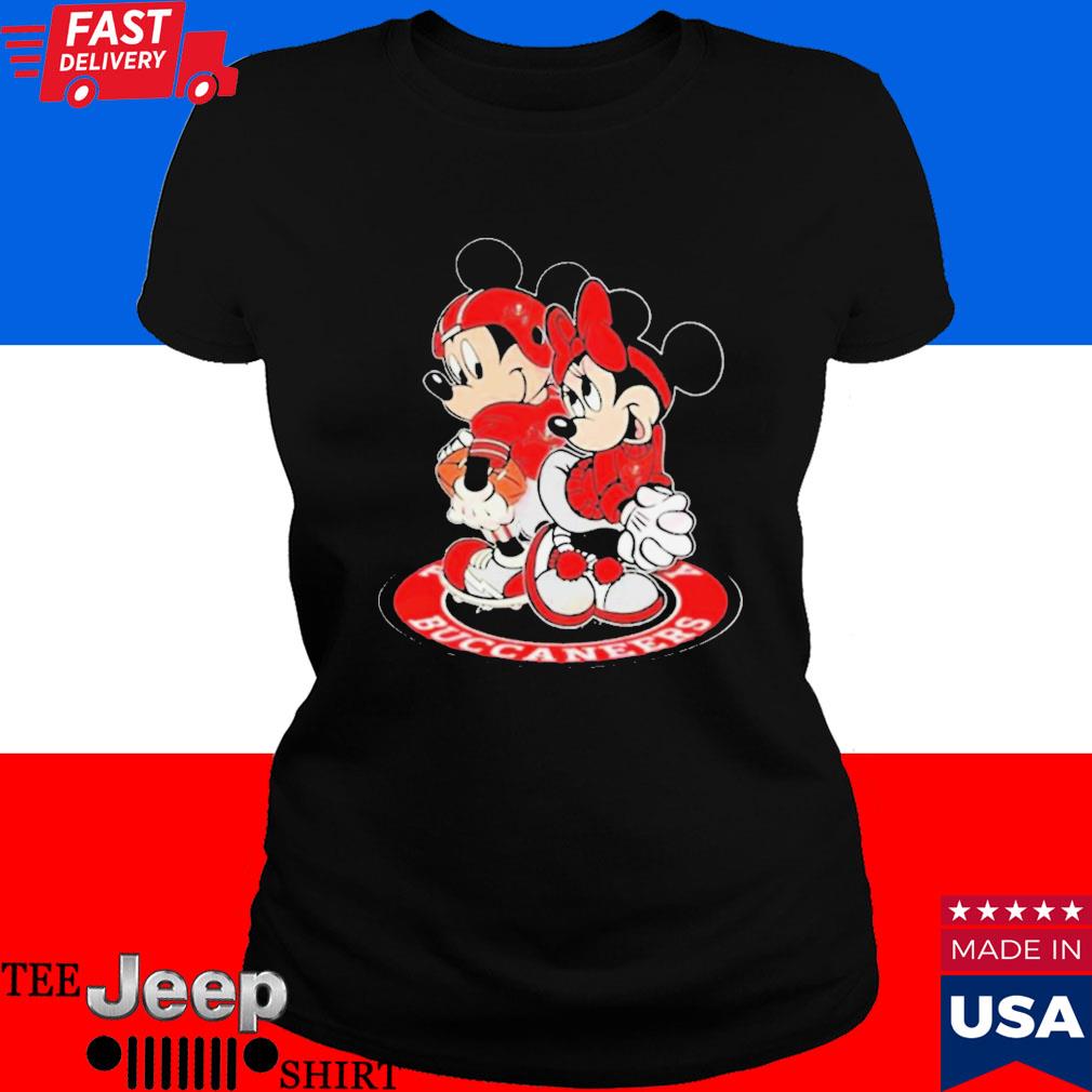 Official NFL Tampa Bay Buccaneers Mickey Mouse And Minnie Mouse Shirt,  hoodie, sweater, long sleeve and tank top