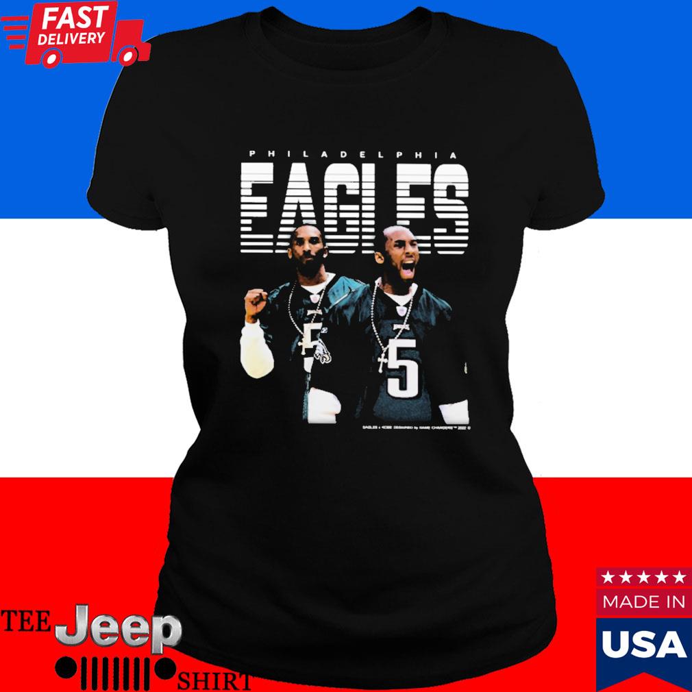 Official philadelphia eagles eagles Kobe designed by game changer 2022 T- shirt, hoodie, tank top, sweater and long sleeve t-shirt