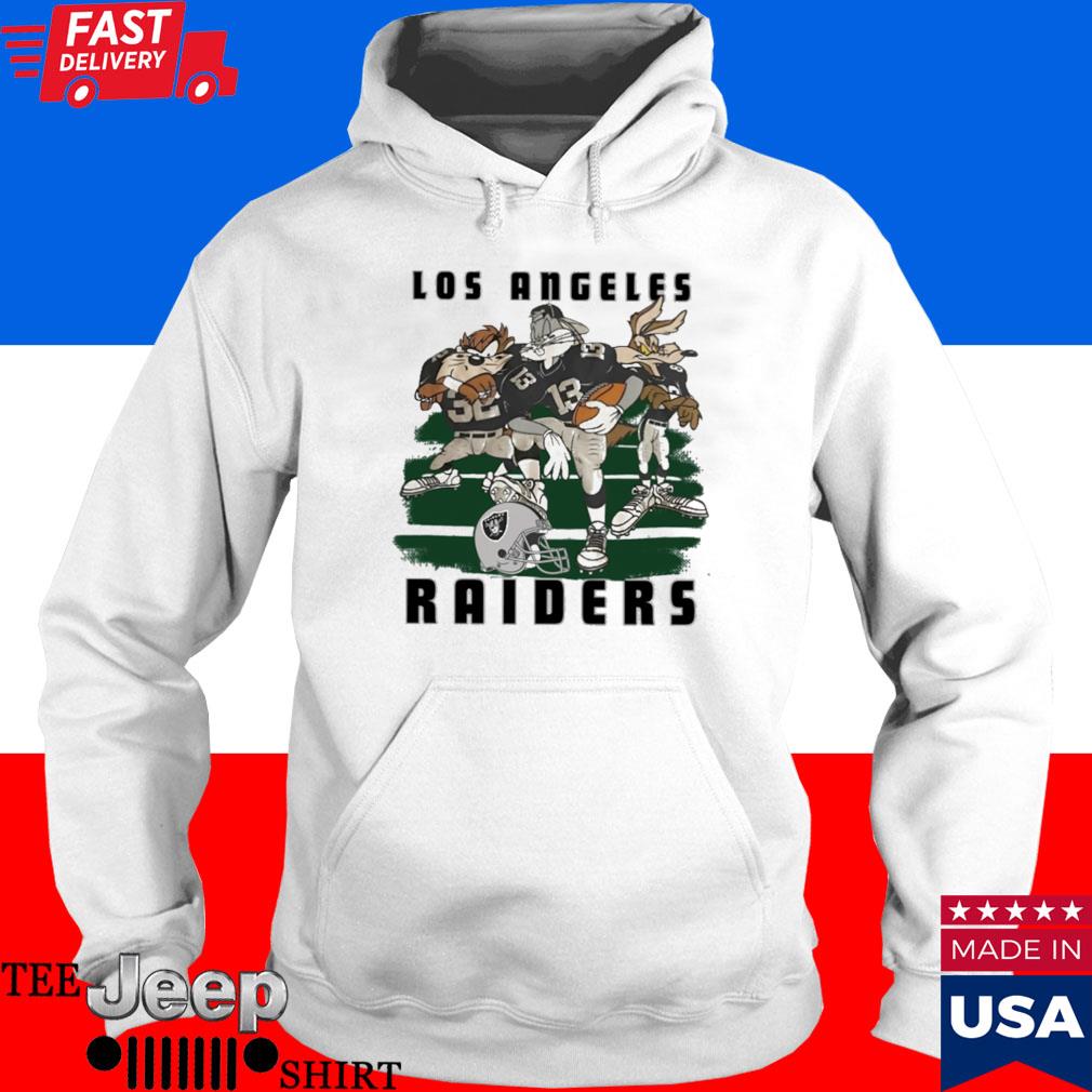 Official Looney tunes bugs bunny los angeles raiders shirt, hoodie