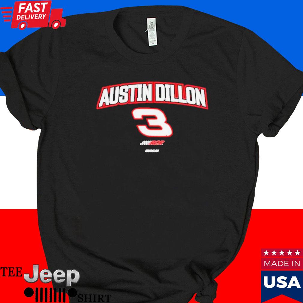 Official Austin dillon richard childress racing team collection women's car T-shirt