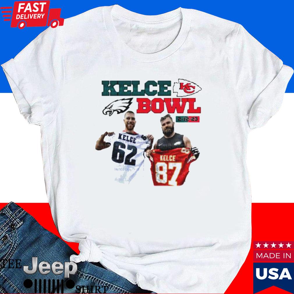 Official Chiefs and eagles kelce vs kelce 2023 T-shirt