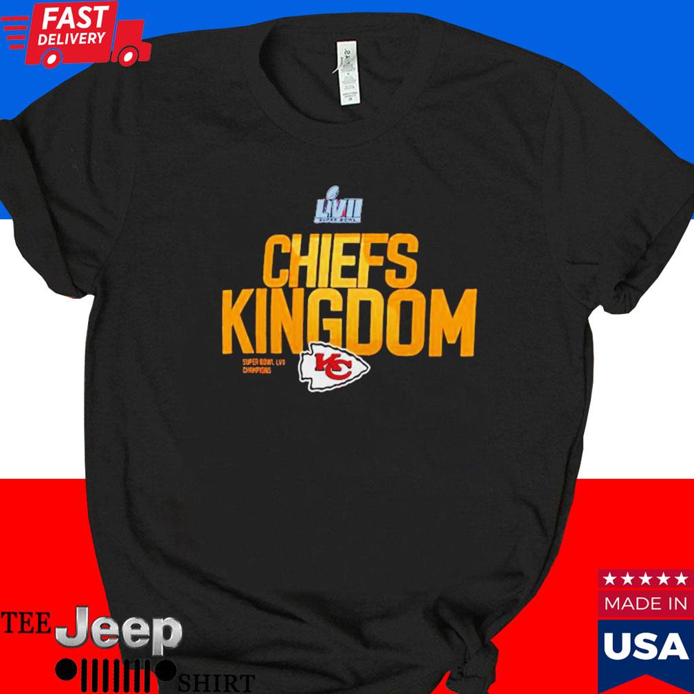 Official Chiefs Kingdom super bowl lviI champions 2023 T-shirt