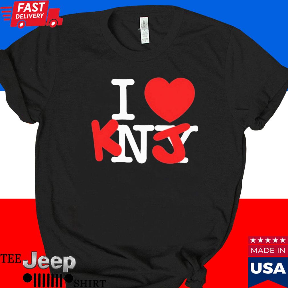 Official I love knyj T-shirt