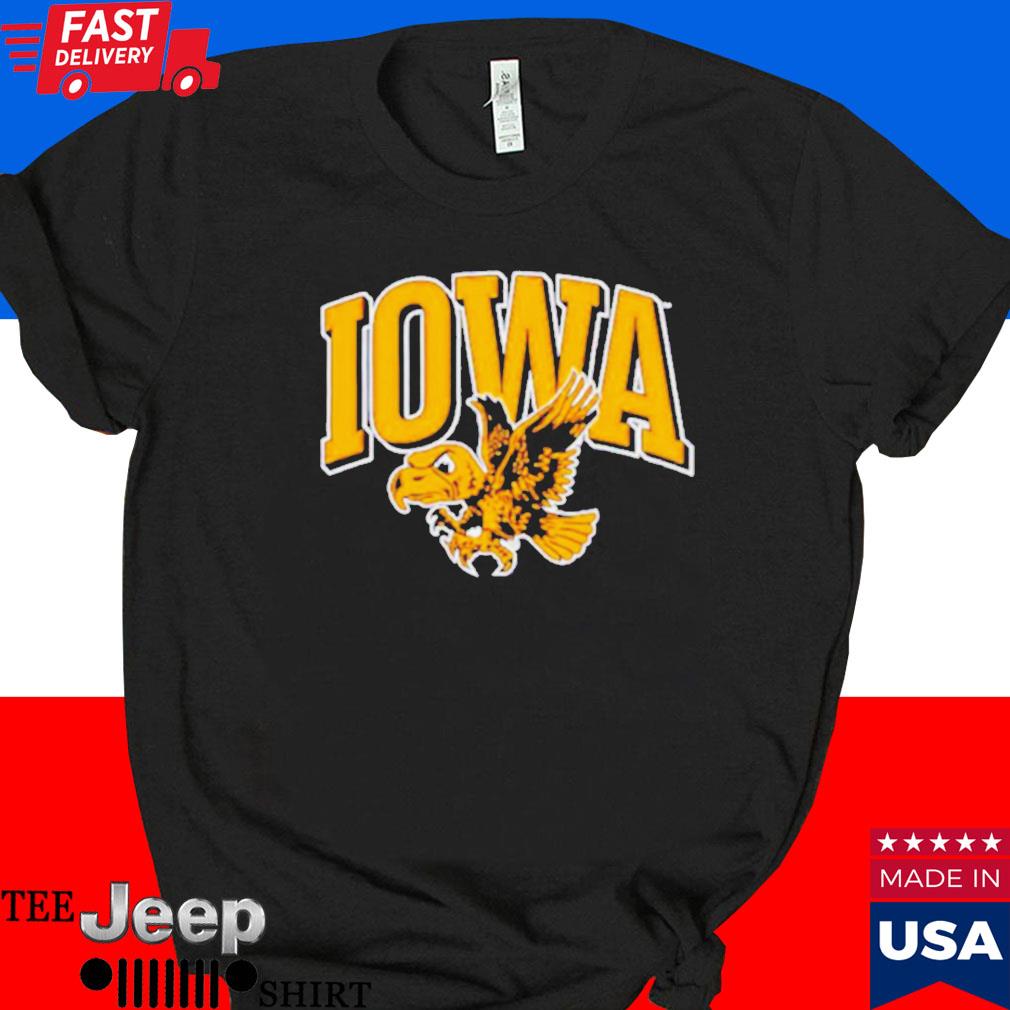 Official Iowa herky the hawk T-shirt