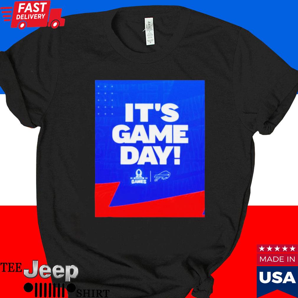 Official It's game day in vegas 2023 Buffalo Bills T-shirt