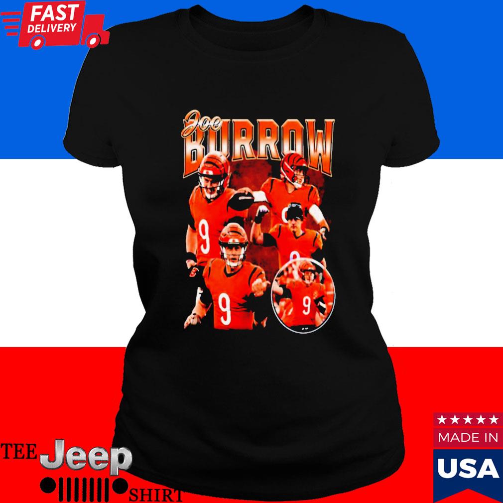 Get Joe Burrow Vintage T-Shirt For Free Shipping • PodXmas