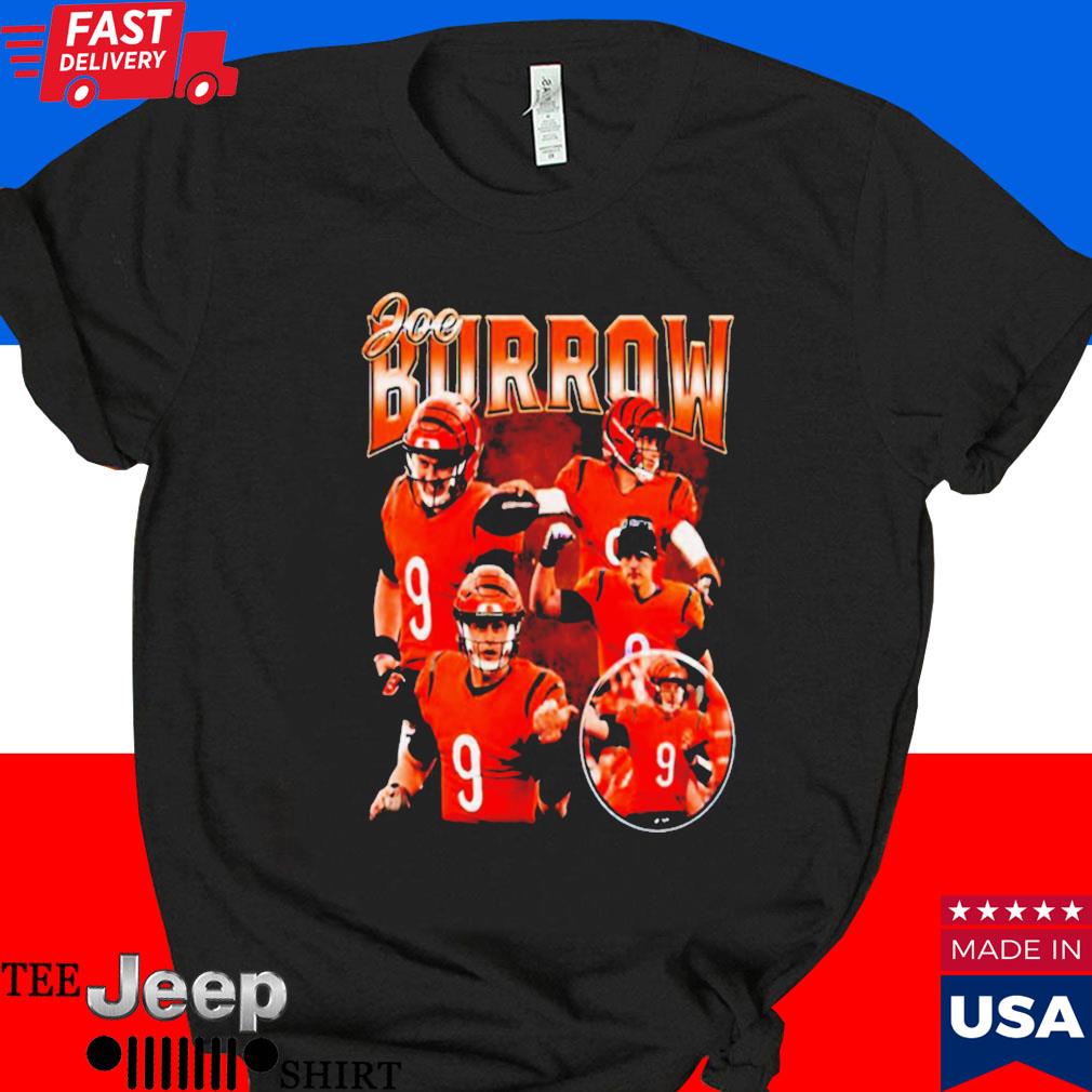 LSVDesignsCo Joe Burrow Shirt Vintage 90s Bootleg Style Unisex, Graphic Tee Retro T-Shirt, Oversized Football Graphic Tee, Birthday Gifts for Him and Her