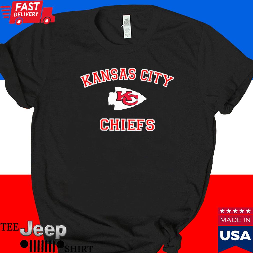 Official Kansas city Chiefs team clothes gift Football American T-shirt