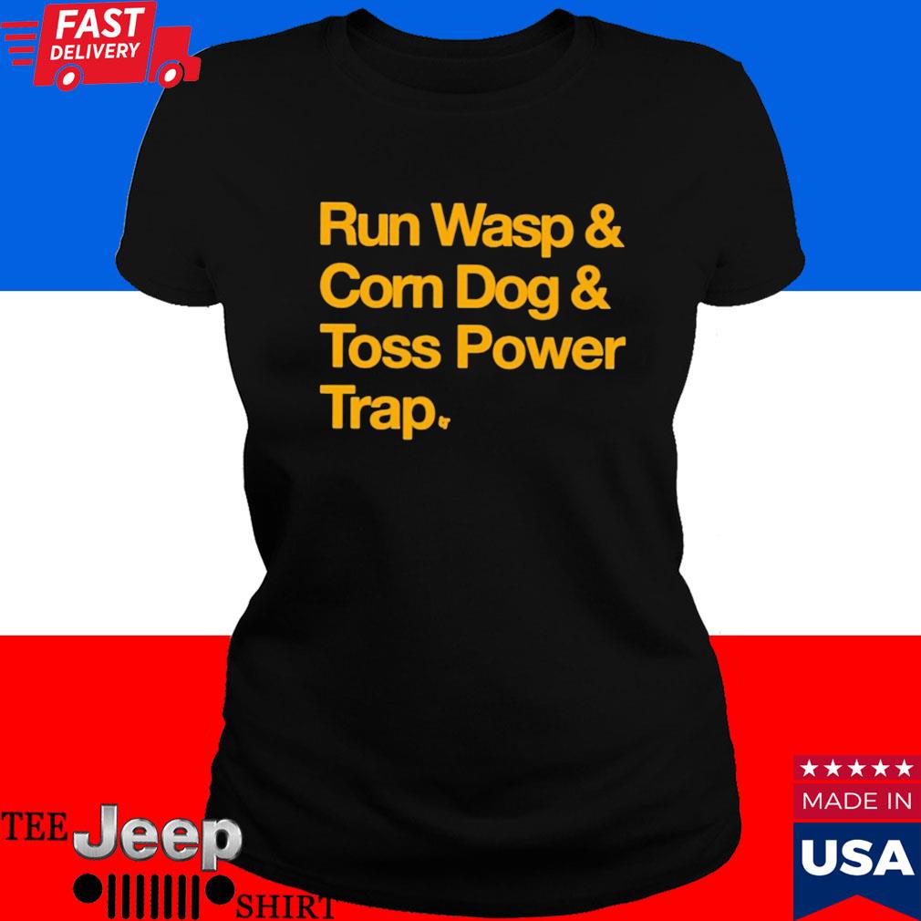 Kansas City Playbook Run Wasp And Corn Dog And Toss Power Trap Shirt,  hoodie, sweater, long sleeve and tank top