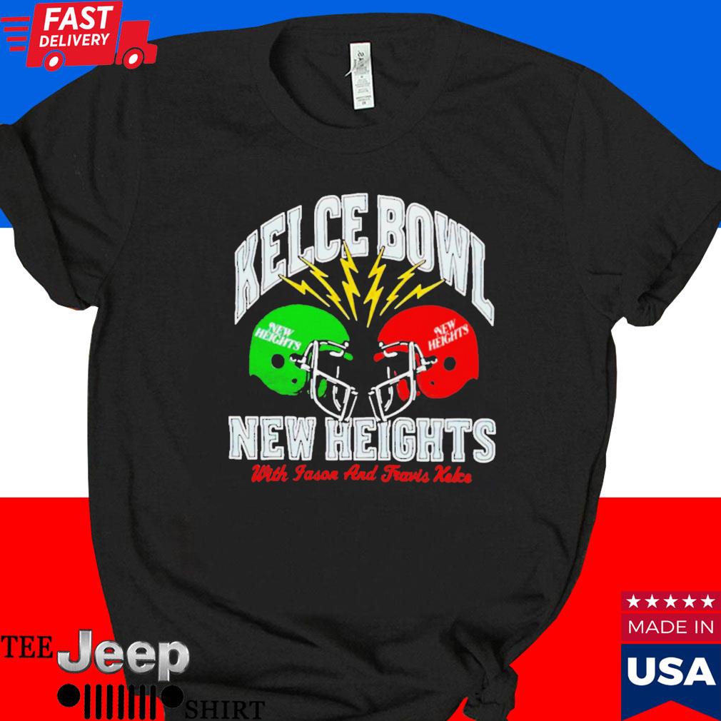 New Heights Kelce Bowl  Retro New Heights Podcast T-Shirt – HOMAGE