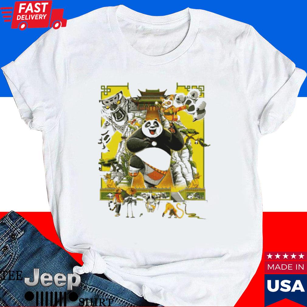 Official Kung fu panda movie T-shirt