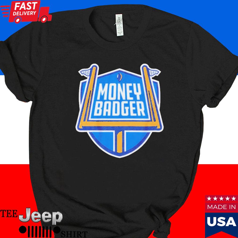 Official Money badger logo T-shirt