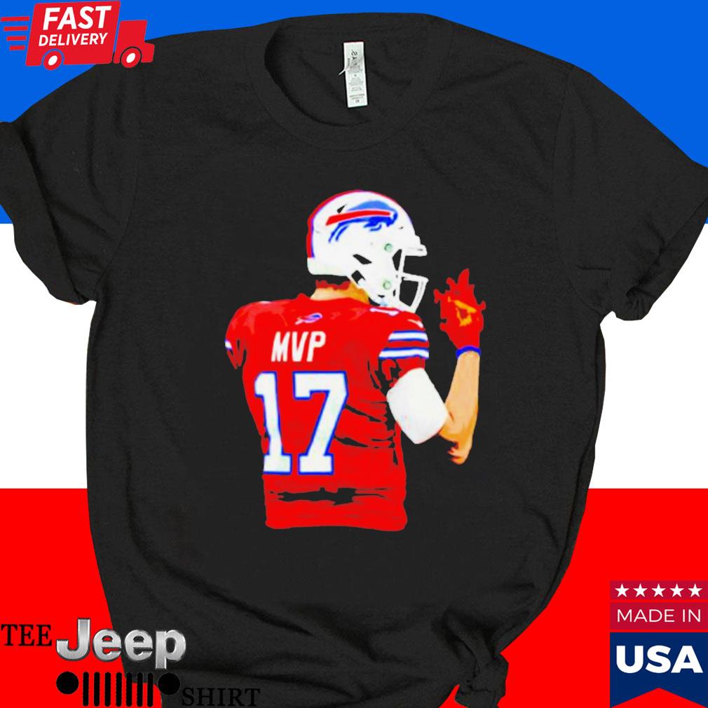 Josh Allen #17 Buffalo Bills Player Graphic T-Shirt, hoodie, sweater, long  sleeve and tank top