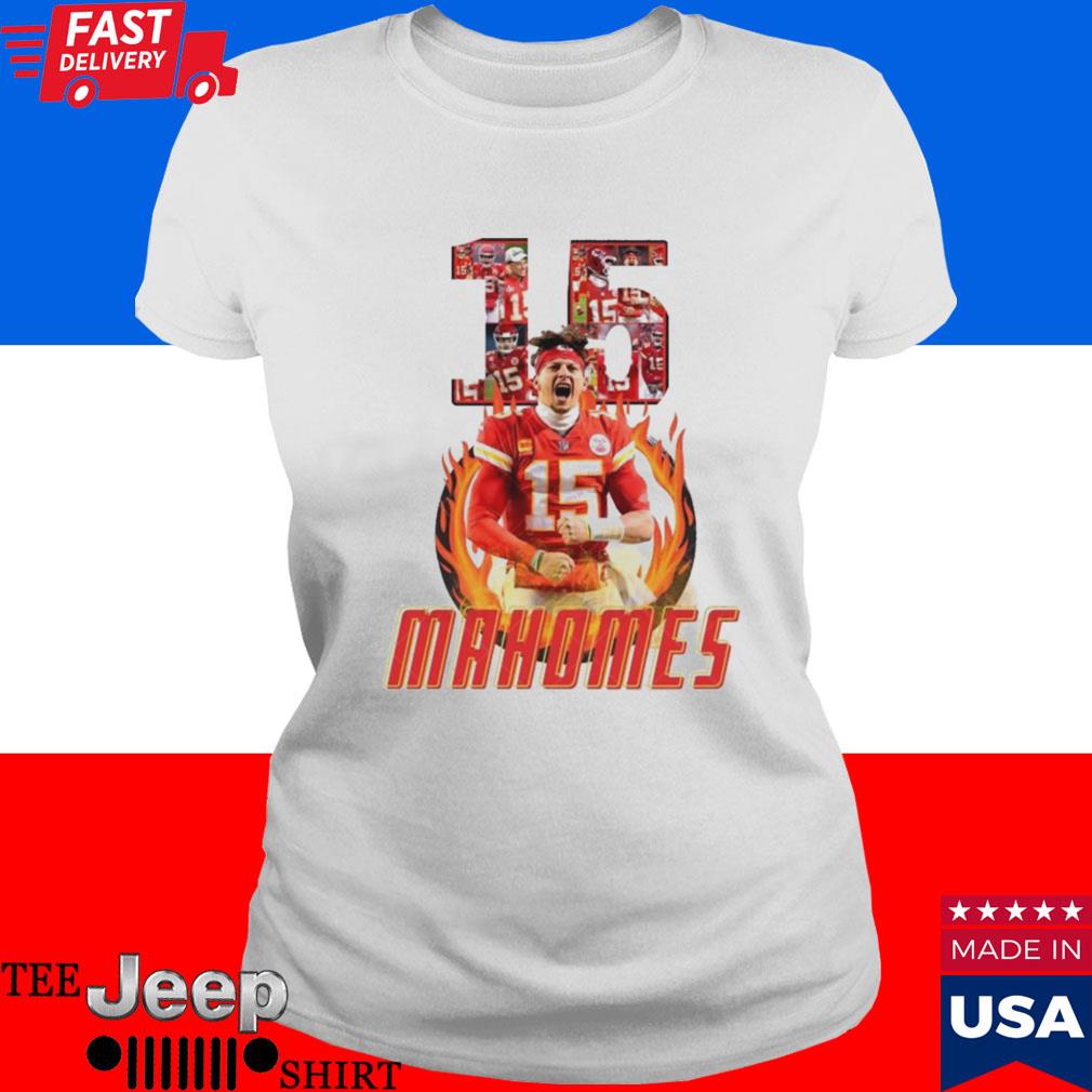 Mahomes Kansas City Chiefs Women's Jersey, Glitter Tee Shirt