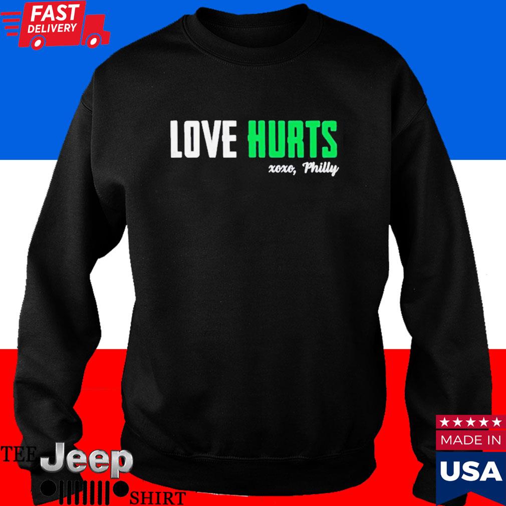 Philadelphia Eagles Love Hurts Xoxo Philly Shirt - Freedomdesign