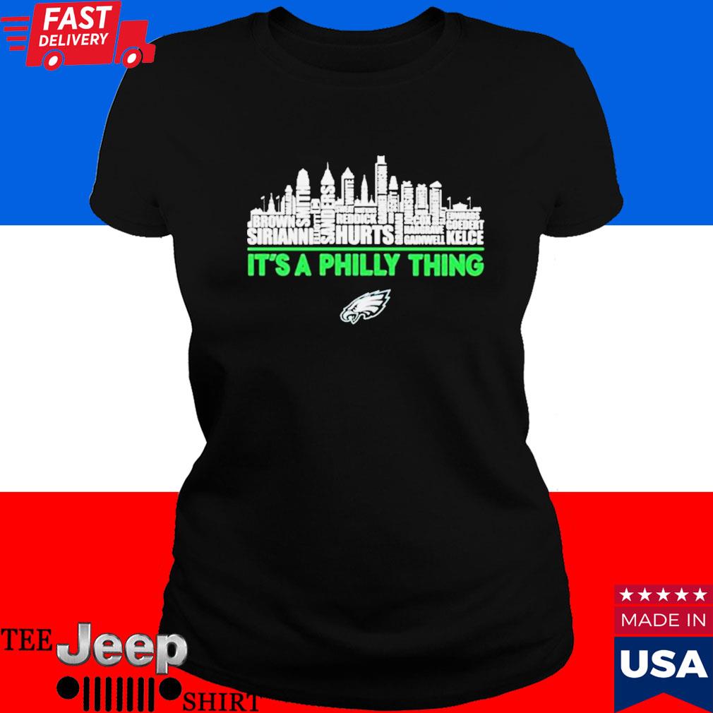 Official Philadelphia Eagles team name skyline 2022-2023 National