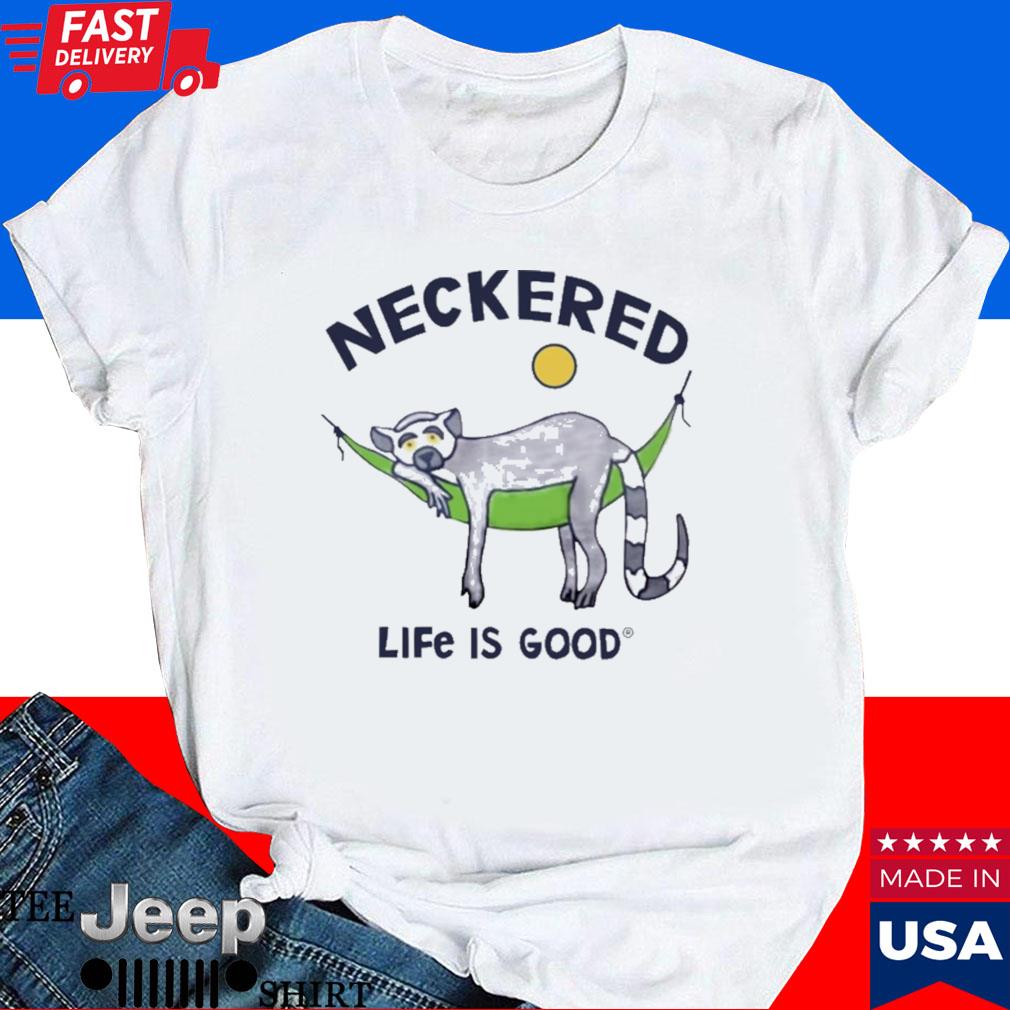 Official Richard branson neckered life is good T-shirt