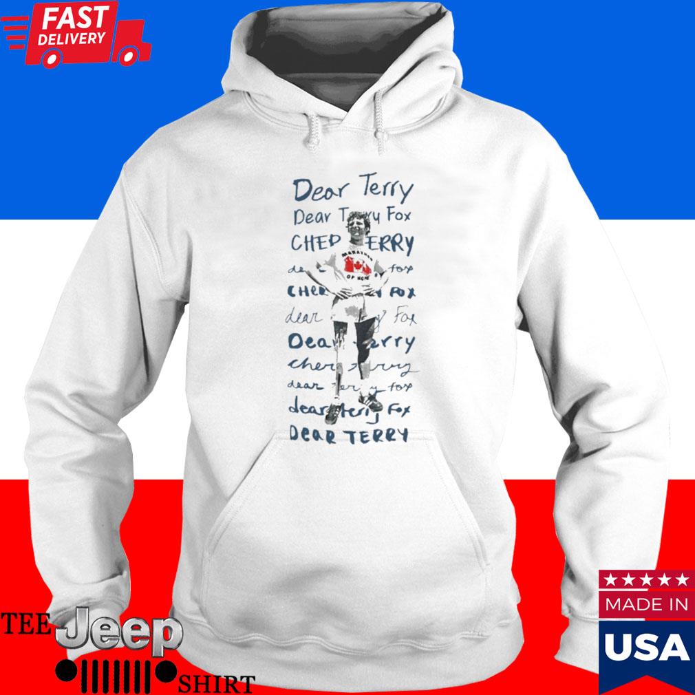 Ryan Reynolds Dear Terry Dear Terry Fox Cher Terry Sweatshirt - Tiotee