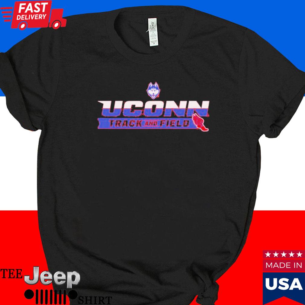 Official Uconn huskies track and field finish line T-shirt