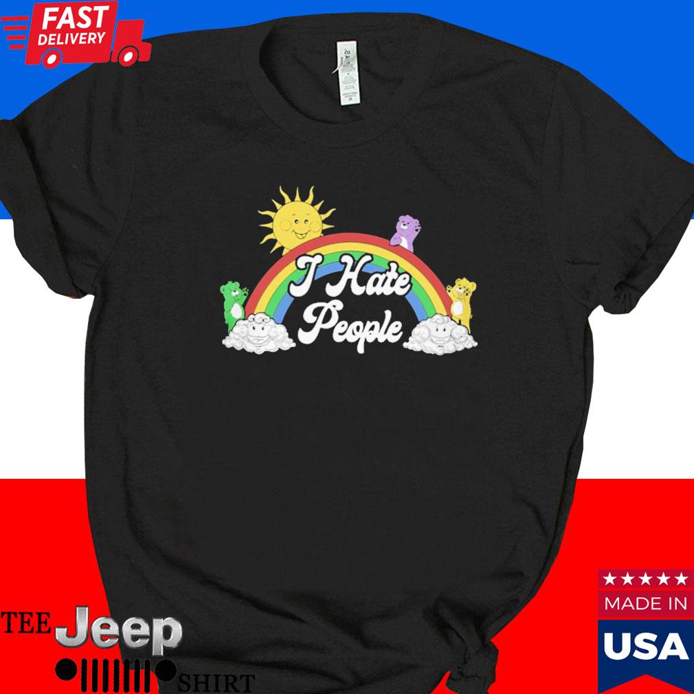 Jenevevil I hate people T-shirt