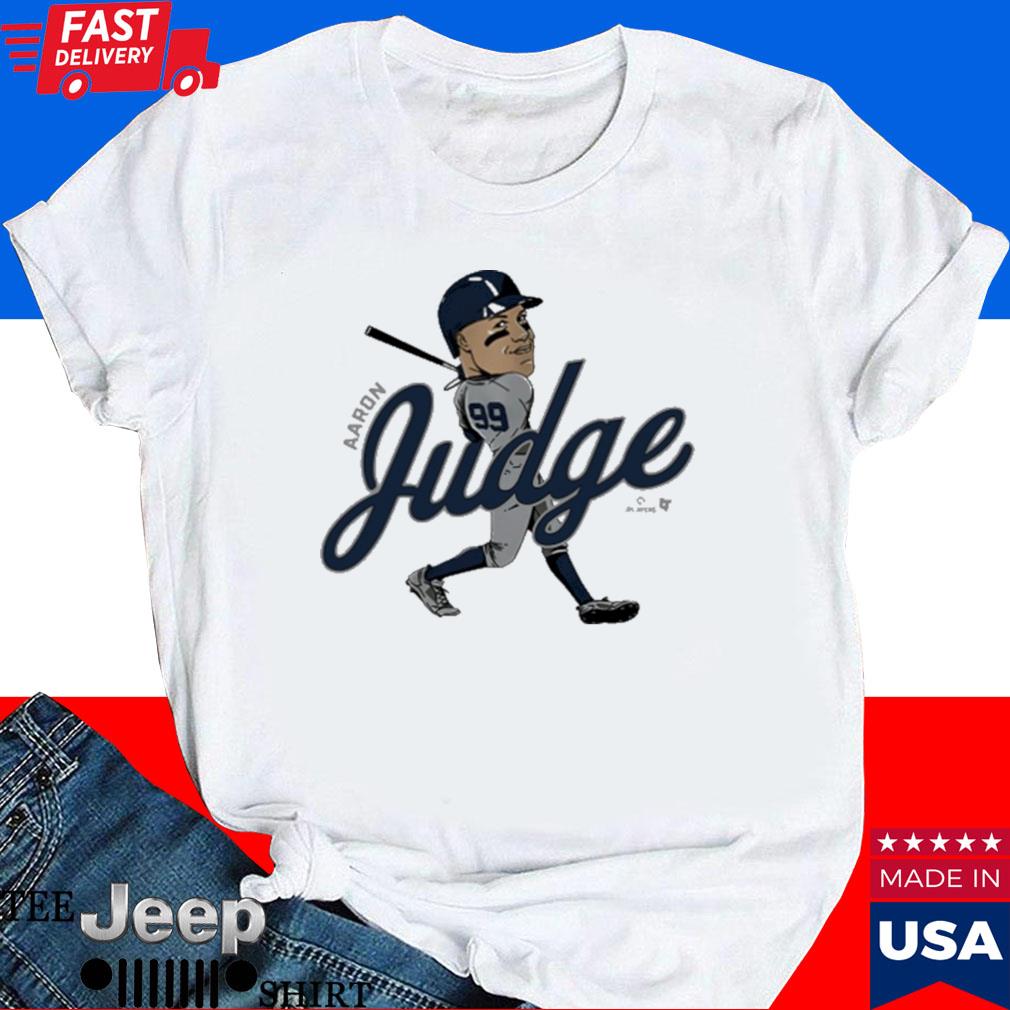 Official Aaron judge caricature T-shirt, hoodie, tank top, sweater