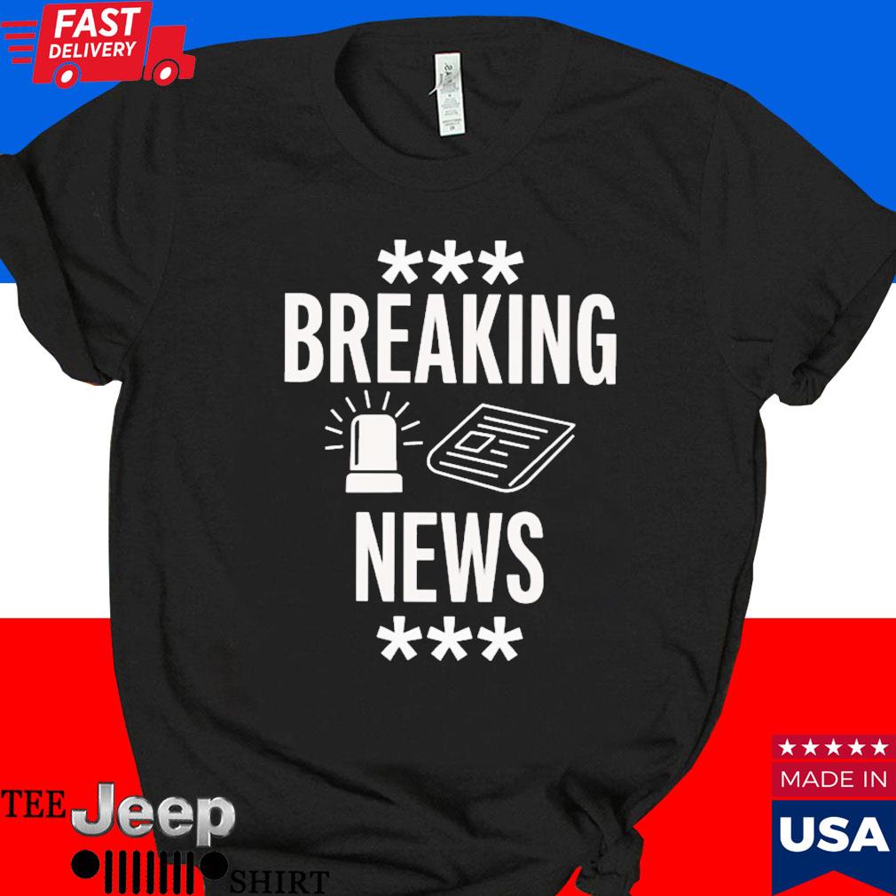 Official Kevin weekes baby wearing breaking news T-shirt