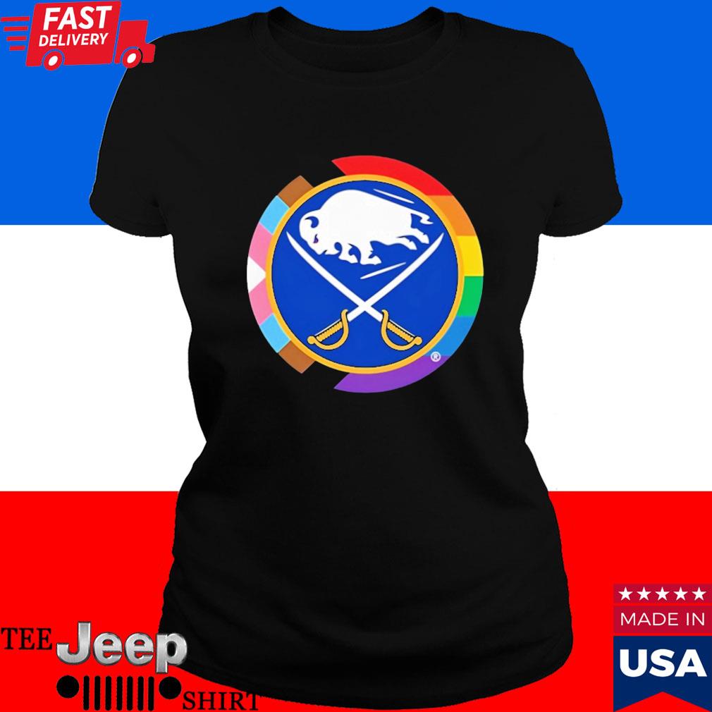 Official pride buffalo sabres logo 2023 shirt, hoodie, sweater, long sleeve  and tank top