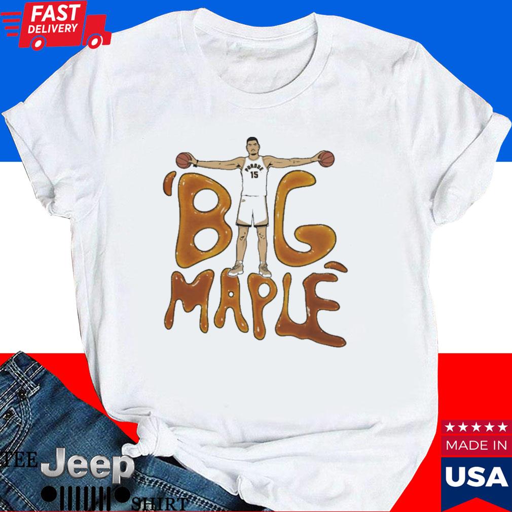 Official Zach edey big maple T-shirt