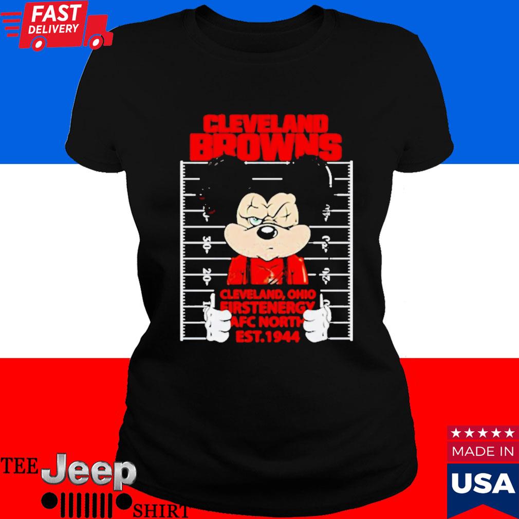 Cleveland Browns Mickey Mouse Cleveland Ohio Firstenergy AFC North