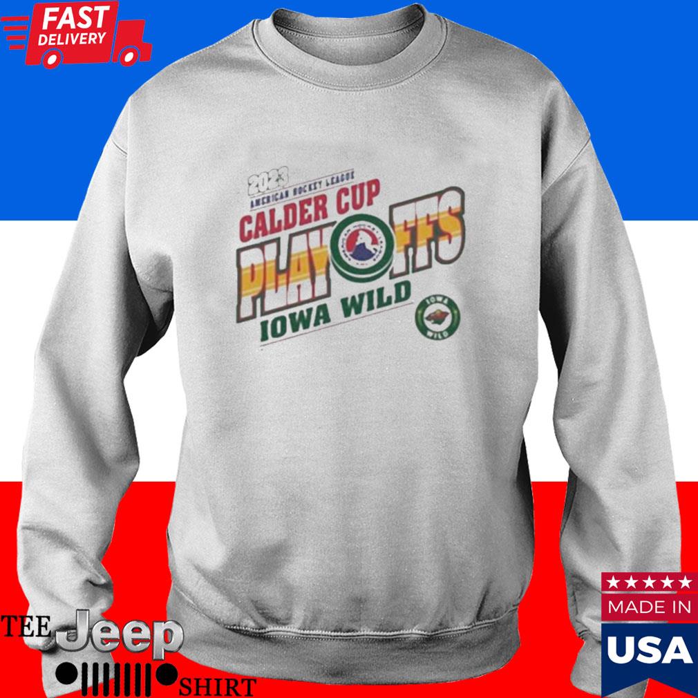 Iowa Wild 2023 american hockey league calder cup playoffs shirt