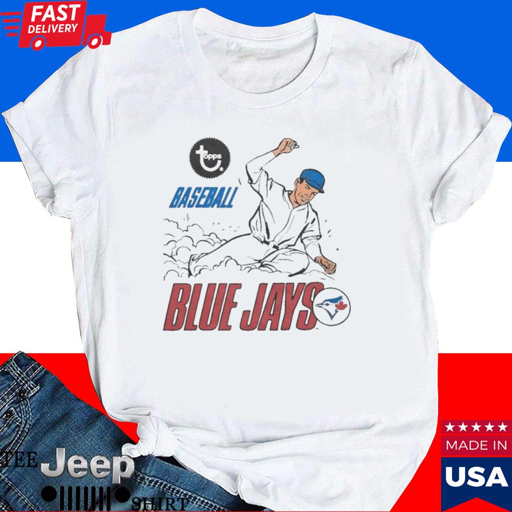 Official MLB x Topps Toronto Blue Jays shirt, hoodie, sweater, long sleeve  and tank top