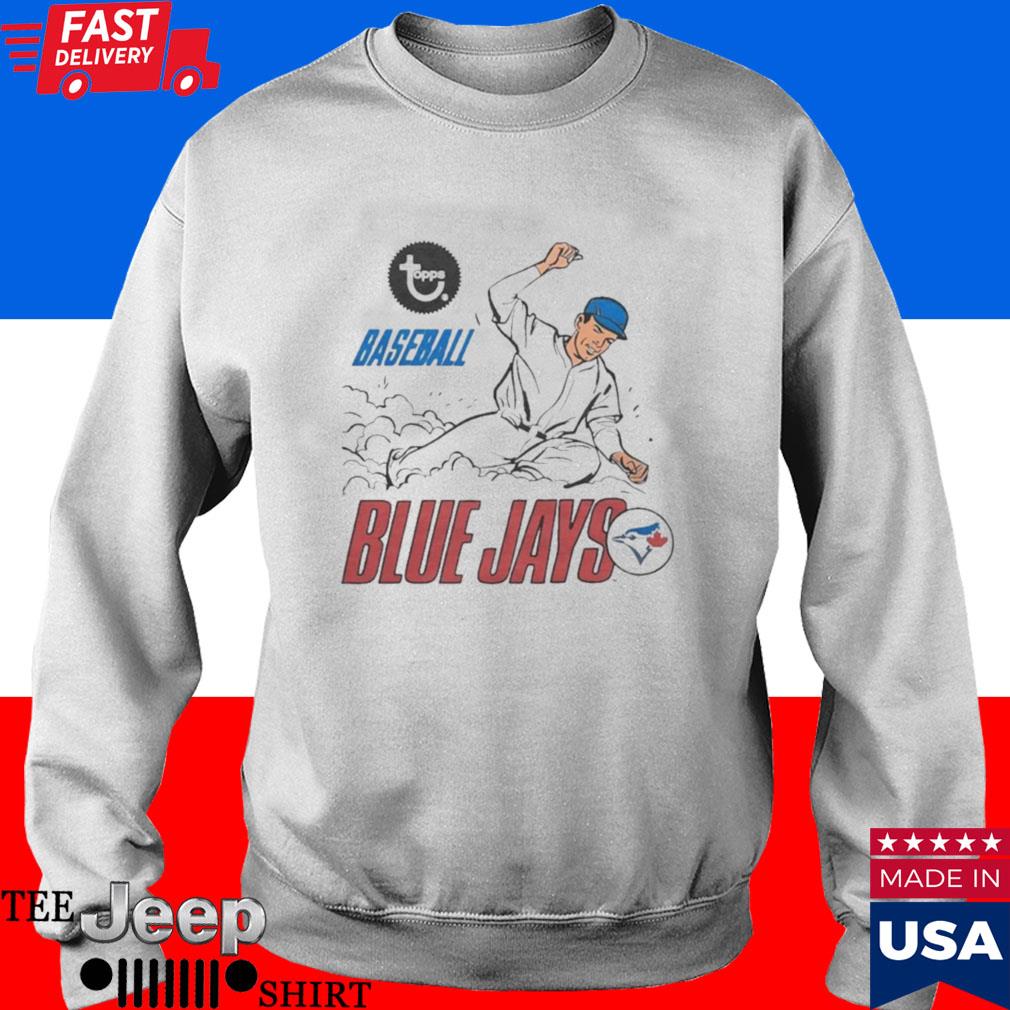 Official MLB x Topps Toronto Blue Jays shirt, hoodie, sweater, long sleeve  and tank top