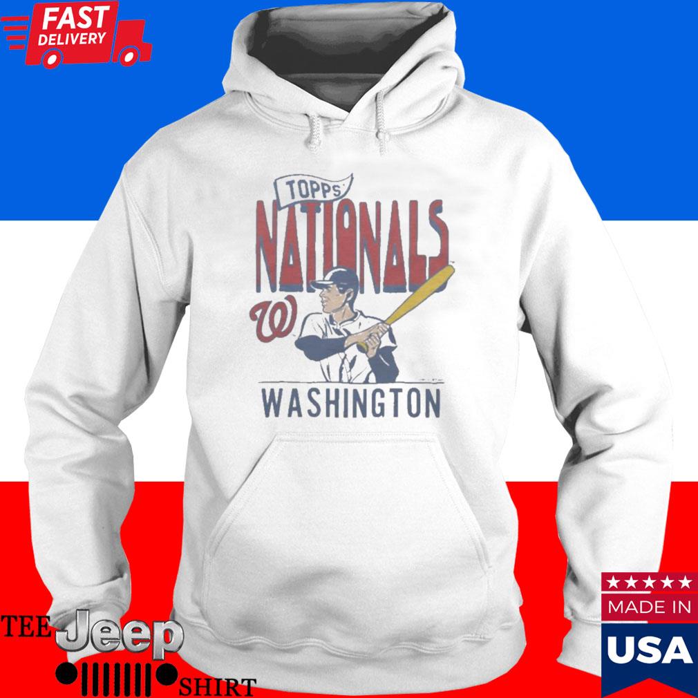 Mlb x topps Washington nationals T-shirt, hoodie, sweater, long