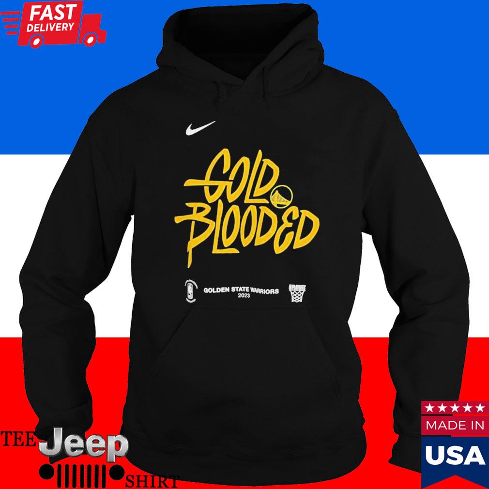 Nike Golden State Warriors Gold Blooded 2023 NBA Playoff shirt, hoodie,  sweater, long sleeve and tank top