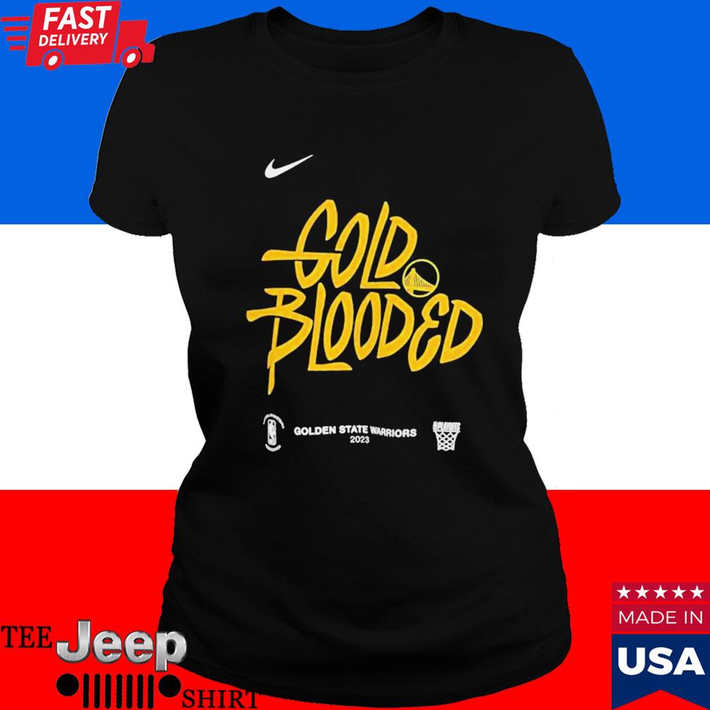 NBA Nike Warriors Gold Blooded 2023 Playoffs Tee Shirt, hoodie, sweater,  long sleeve and tank top